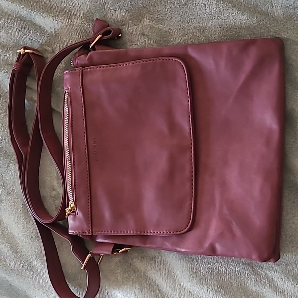 Roulens Crossbody Bag Wine Color